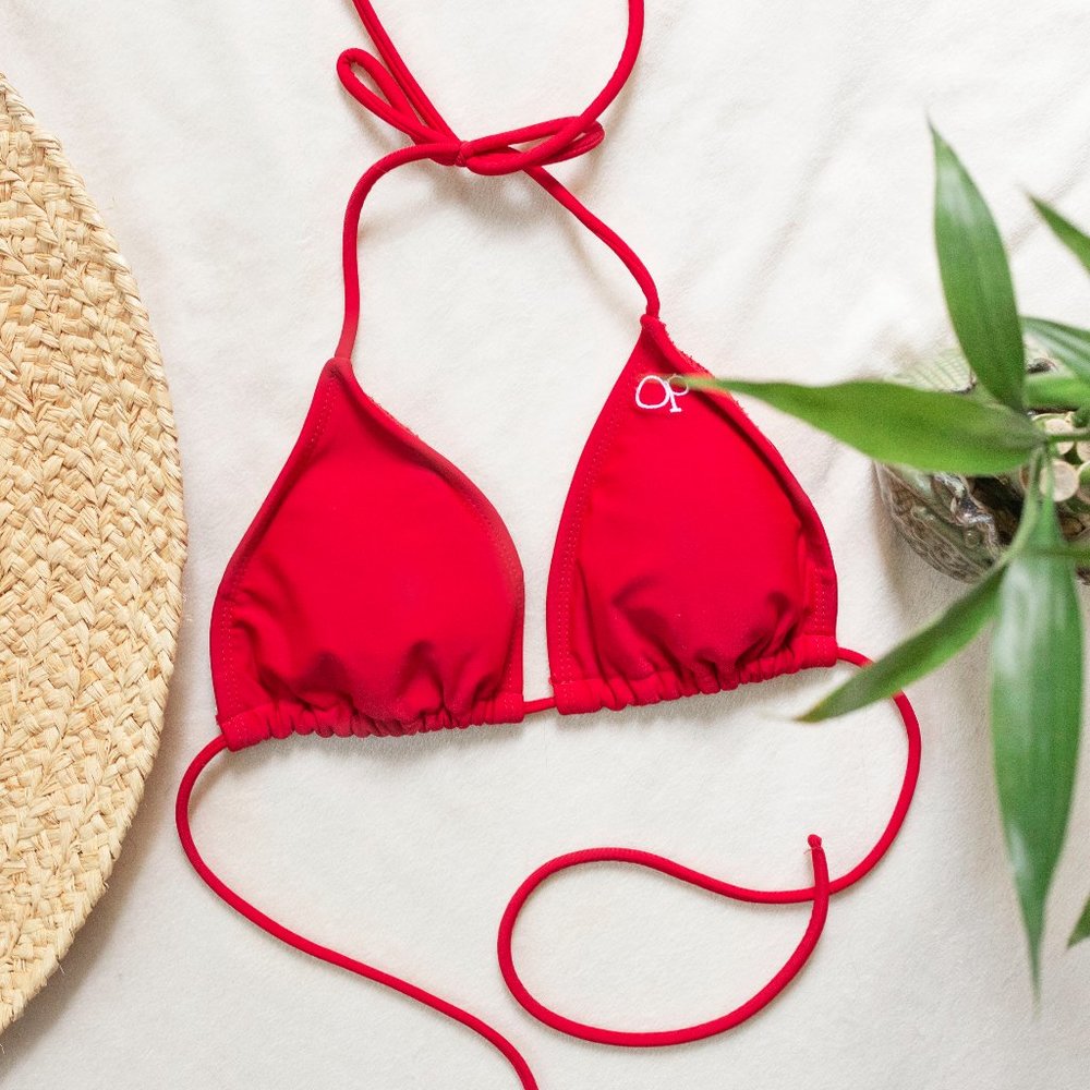 3 for $15 ✨ OP Red Triangle Bikini